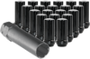Black Spline Lug Nuts Set w/ socket for cars / suvs only