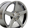 17"/18" Fits Corvette C6 Style Chrome Z06 Staggered Wheels Set of 4 17x8.5" 18x9.5" Rims
