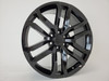 20" fit Chevy Silverado Gloss Black Wheels 1500 GMC Tahoe Suburban 2019 FITMENT Set of 4 20x9" Rims