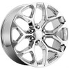 22" Fits NEW 1999-2023 CK156 Chevy Silverado Wheels GMC Sierra 1500 Cadillac Chrome Set of 4 22x9" Rims