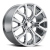 Fits Ford Expedition Style F150 Wheels Tires Chrome Set of 4 22x9.5" Rims