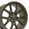 22" Fits Dodge Ram 1500 SRT10 Jeep Nissan Infiniti Wheels Bronze Set of 4 22x9.5" Rims