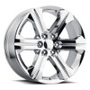 22" Wheel and Tire Package w/ Ironman iMove Chevrolet Escalade GMC Denali Wheels Chevy 1500 Chrome CK157 Set of 4 22x9" Rims