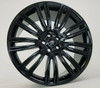 22" Fits Velar Range Rover Fitment Wheels Dynamic Style Rims HSE Sport Land Rover Gloss Black Set of 4 22x9.5"