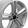 18" Fits Volkswagen CC Wheel Silver Set of 4 18x8" Rims