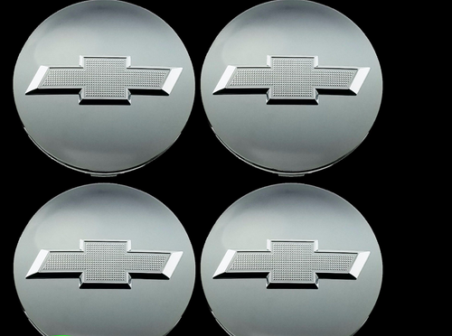 2014-20 Chevy Bowtie Center Caps Silverado Suburban Tahoe Chrome 3.25 Set of 4 Brand new Factory OEM