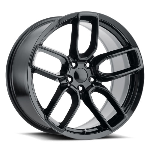 20" Fits Dodge Widebody Style Wheels Chrysler 300c Chargers Challenger Gloss Black Staggered Set of 4 20x9.5/10.5" Rims