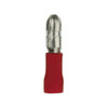 Bullet Connector .156 - Male Red vinyl 22-18 gauge /100