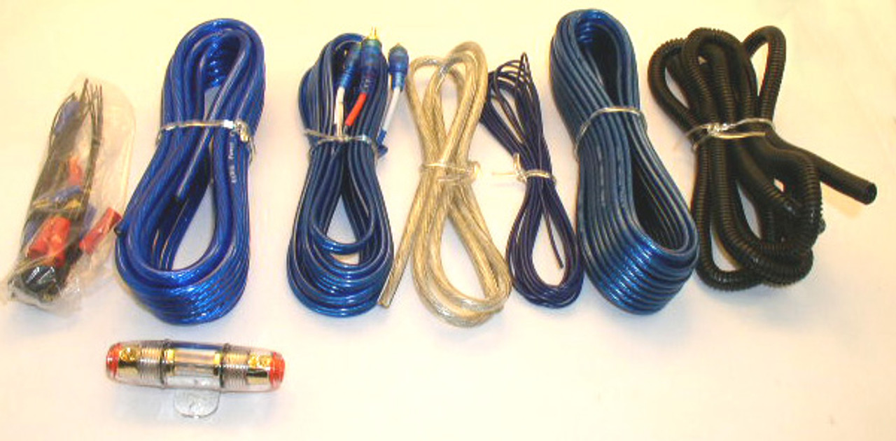 Amp Wiring Kit 8 Gauge 40 amps 800w