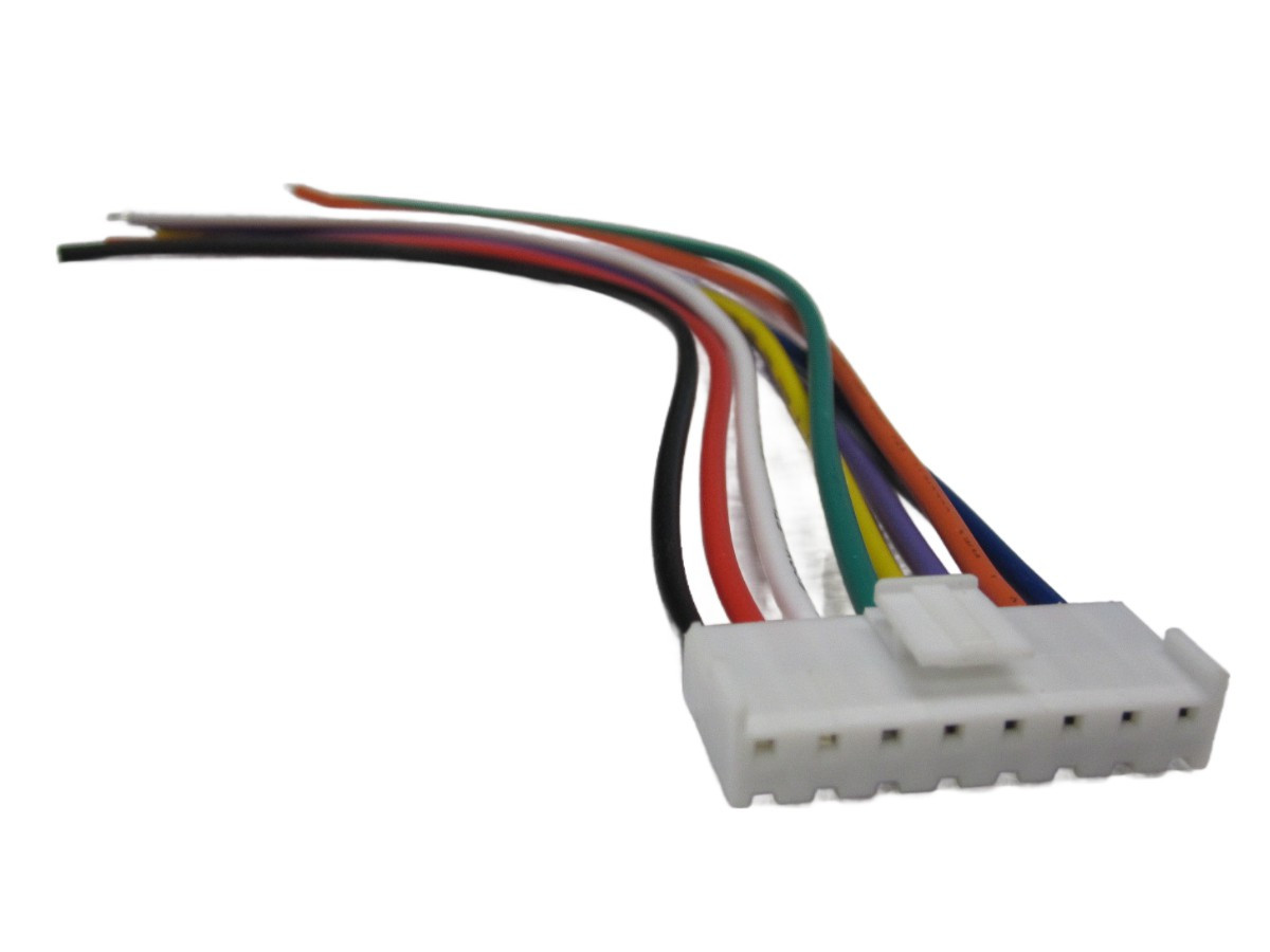 Pioneer Supertuner Wiring Harness Car Stereo 8 pin Wire Connector