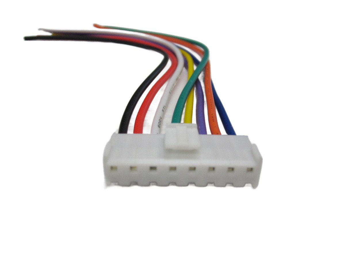 Pioneer Supertuner Wiring Harness Car Stereo 8 pin Wire Connector