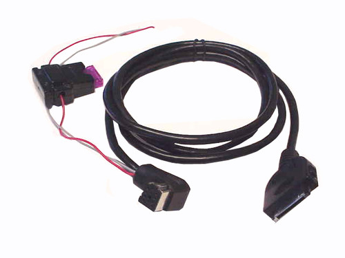 vhbw AUX Line In Adapter Kabel KFZ Radio kompatibel mit Apple iPod Modelle  mit dem 30