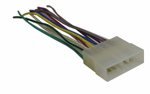 WIRE HARNESS ADAPTER for AFTERMARKET STEREO fits Select 1986-1994 Hyundai WIRE HARNESS ADAPTER for AFTERMARKET STEREO fits Select 1986-1994 Hyundai