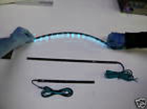 LED light strip 12v 9" 9 LED's Flexable self stick BLUE LED light strip 12v 9" 9 LED's Flexable self stick BLUE