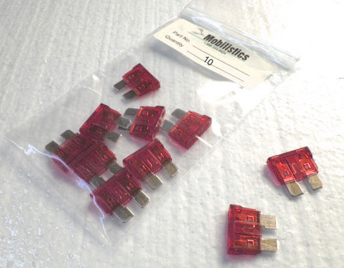 10 Amp Standard Blade Fuse (10 pack)
