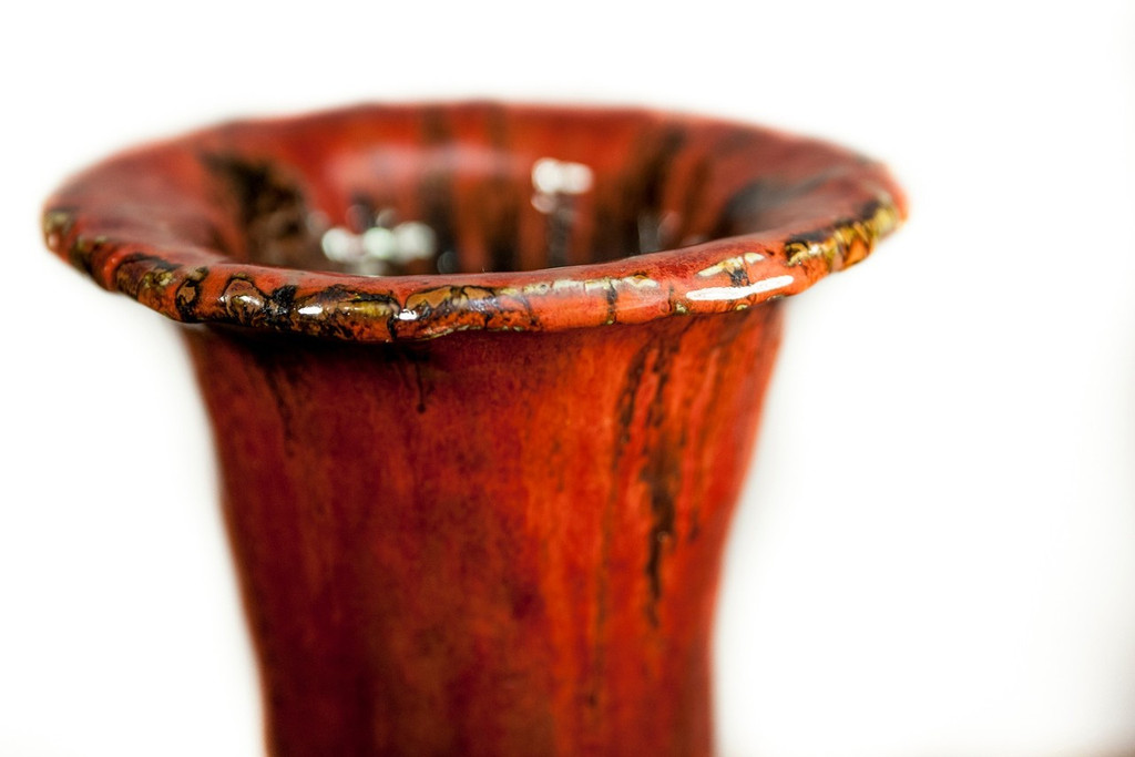 Copper Red Jar, Roughly 34 Inches Tall by 14 Inches Wide: $27,995