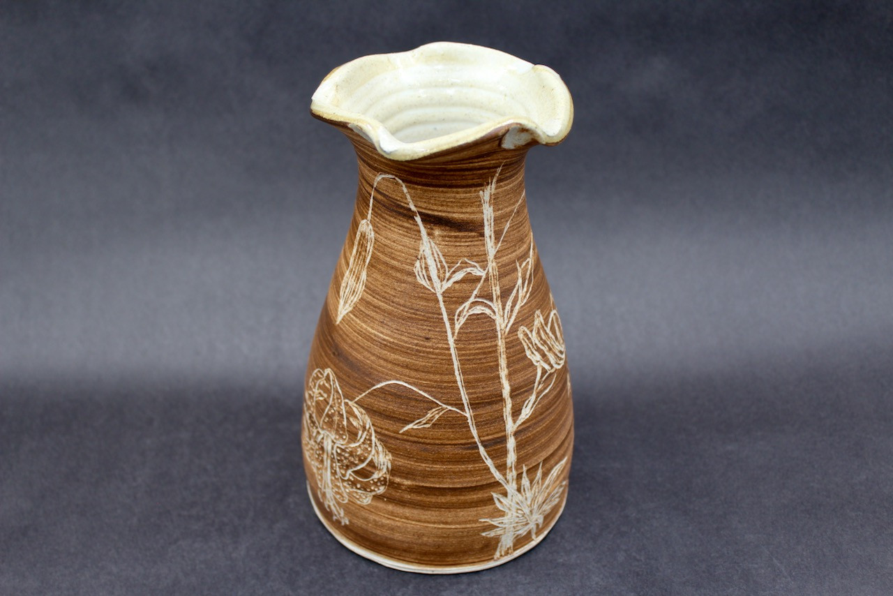 Collaborative Flower Vase, Roughly 8.5