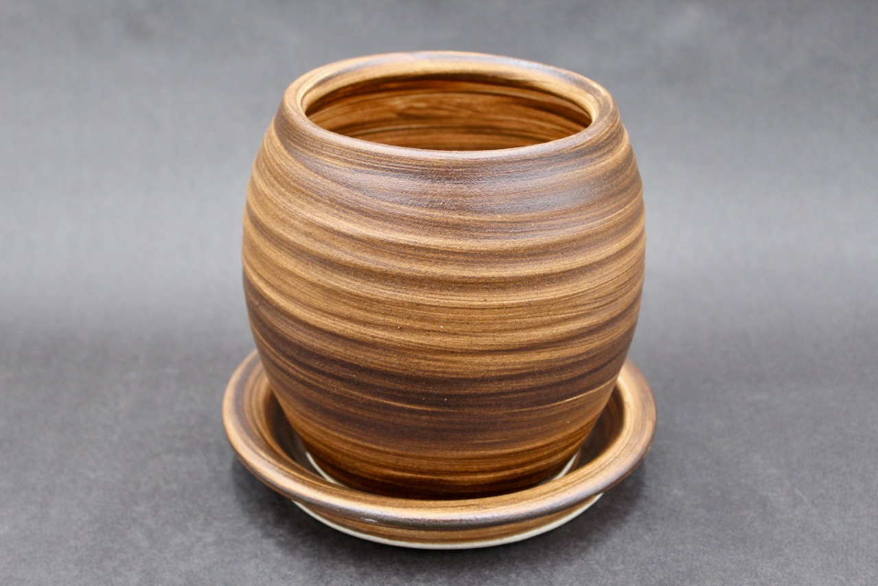 Collaborative Planter w/Tray, Roughly 7