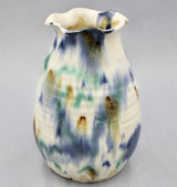 Splashy Vase, Roughly 7 Inches Tall by 5 Inches Wide (SK6992)