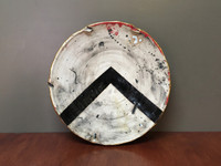 Limited Edition: Wall Platter Inspired by the Battle of Thermopylae, Roughly 15" diameter by 3.5" tall