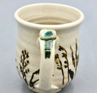 Small Collaborative Mug, Glazed by Sienna, Roughly 10-12 oz size, (SK7139)