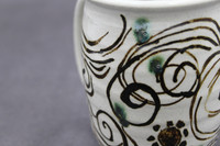 Large Collaborative Mug, Glazed by Sienna, Roughly 16-18oz size, (SK7844)