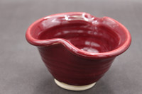 Heart Bowl, Ruby Red, roughly 10-12oz. size, SK7866