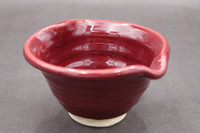 Heart Bowl, Ruby Red, roughly 10-12oz. size, SK7866