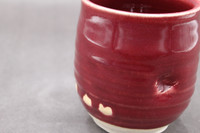 Ruby Red Cup, roughly 12oz. size, SK7882