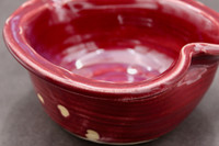 Large Heart Bowl, Ruby Red, roughly 35-40oz. size, SK7896