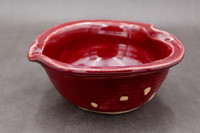 Large Heart Bowl, Ruby Red, roughly 35-40oz. size, SK7896