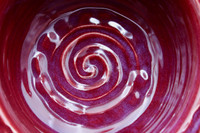 Large Heart Bowl, Ruby Red, roughly 35-40oz. size, SK7896