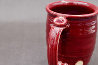 Ruby Red Mug, roughly 14-16oz. size, SK7949