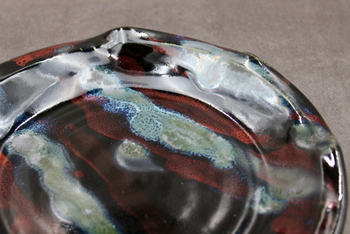 Cosmic Salad Plate, roughly 8" wide (SK8254)