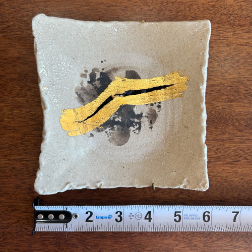Moon Plate, Non-Functional, 24 karat gold SK0072