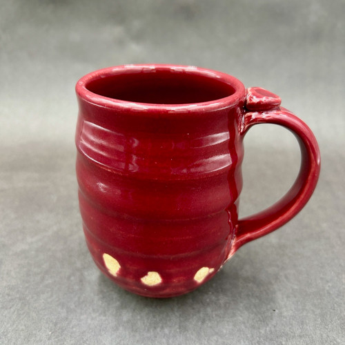 Ruby Red Mug, roughly 12-14oz. size (SK0203)