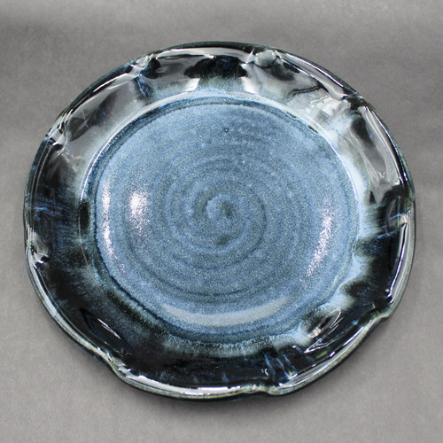 Dinner Plate, Unique Dark Nuka Cobalt, 10.5" diameter, SK000288