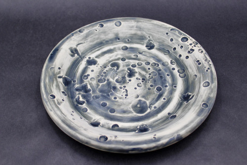 Moon Salad Plate, roughly 8.25" Diameter, 100% Food-Safe (SK000461)