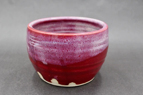 Ruby Red Serving Bowl, Roughly 6.5" Wide by 4.5" Tall, (SK000485)
