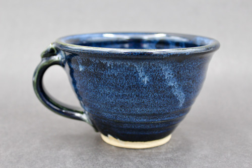 Latte Mug, Dark Nuka Cobalt, roughly 14oz size, (SK0524)