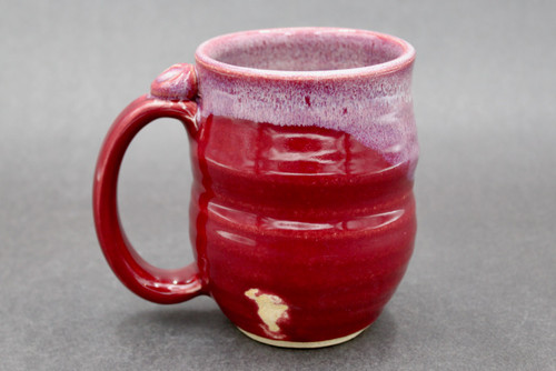 Ruby Red Mug with Nuka, roughly 14-15oz. size (SK0555)