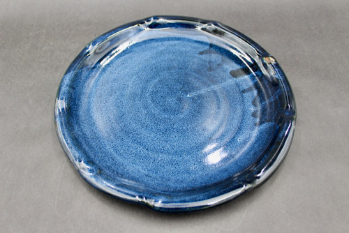 Dinner Plate, Dark Nuka Cobalt, 10.5" diameter, (SK0607)