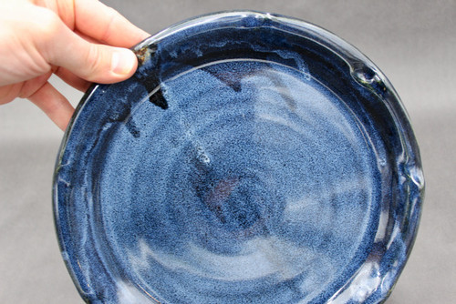 Dinner Plate, Dark Nuka Cobalt, 10.5" diameter, (SK0608)