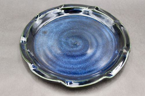 Dinner Plate, Dark Nuka Cobalt, 10.5" diameter, (SK0668)