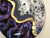 Cosmic Wall Platter SK2285, Porcelain with Cobalt, Iron, 24 Karat gold and wood ashes, roughly 14.5" diameter by 2.5" thick, approx 9 pounds.
