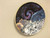 Cosmic Wall Platter SK2260, Porcelain with Cobalt, Iron, 24 Karat gold and wood ashes, roughly 14.5" diameter by 2.5" thick, approx 9 pounds.