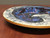 Cosmic Wall Platter (SK4840), Porcelain and Cobalt, Iron, 24 Karat gold and wood ashes, roughly 14" diameter by 2.5" thick, approx 10 pounds.