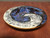 Cosmic Wall Platter (SK4840), Porcelain and Cobalt, Iron, 24 Karat gold and wood ashes, roughly 14" diameter by 2.5" thick, approx 10 pounds.
