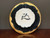 Cosmic Wall Platter (SK6100), Porcelain and Cobalt, Iron, 24 Karat gold and wood ashes, roughly 17" diameter by 3" thick, approx 10 pounds.