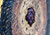 Cosmic Wall Platter (SK7188) Porcelain and Cobalt, Iron, 24 Karat gold and wood ashes, roughly 14" diameter by 2" thick, approx 10 pounds.